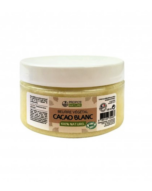 Beurre de cacao blanc Bio  100ml